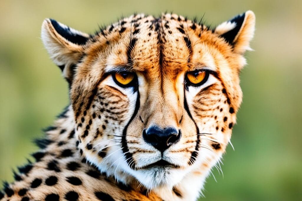 Características físicas distintivas dos guepardos Características físicas distintivas dos guepardos