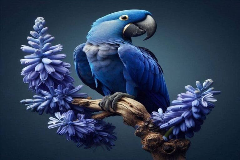 Arara-Azul: Ameaçada de extinção