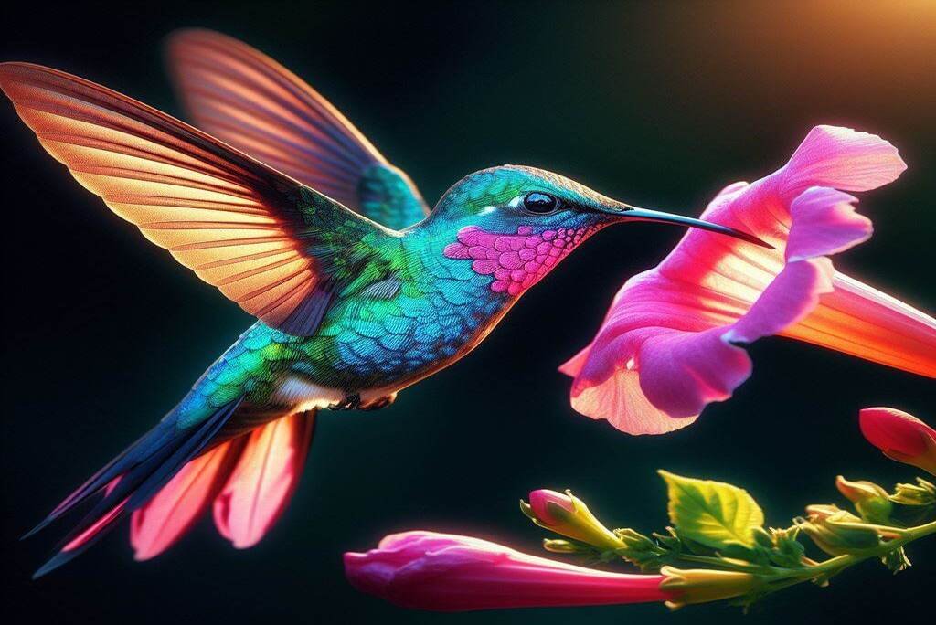 Beija-flores: Maravilha da Natureza