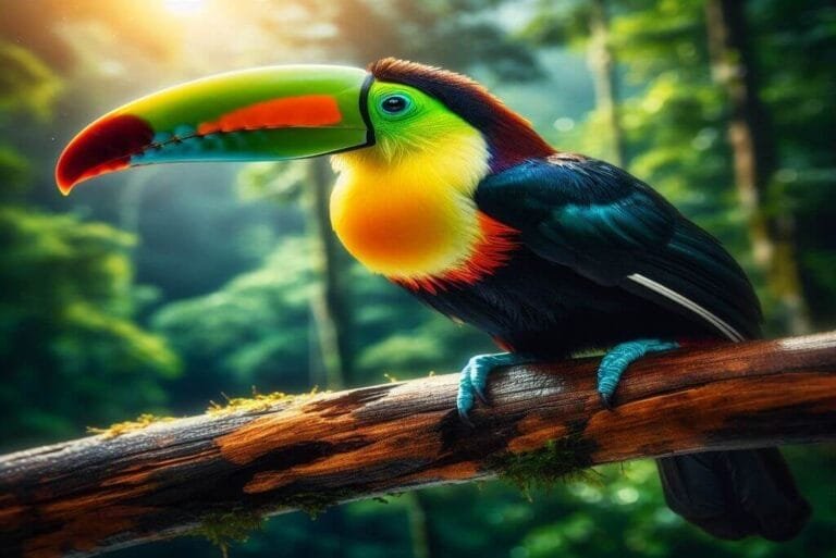 Tucano: Aves Vibrantes Tropical