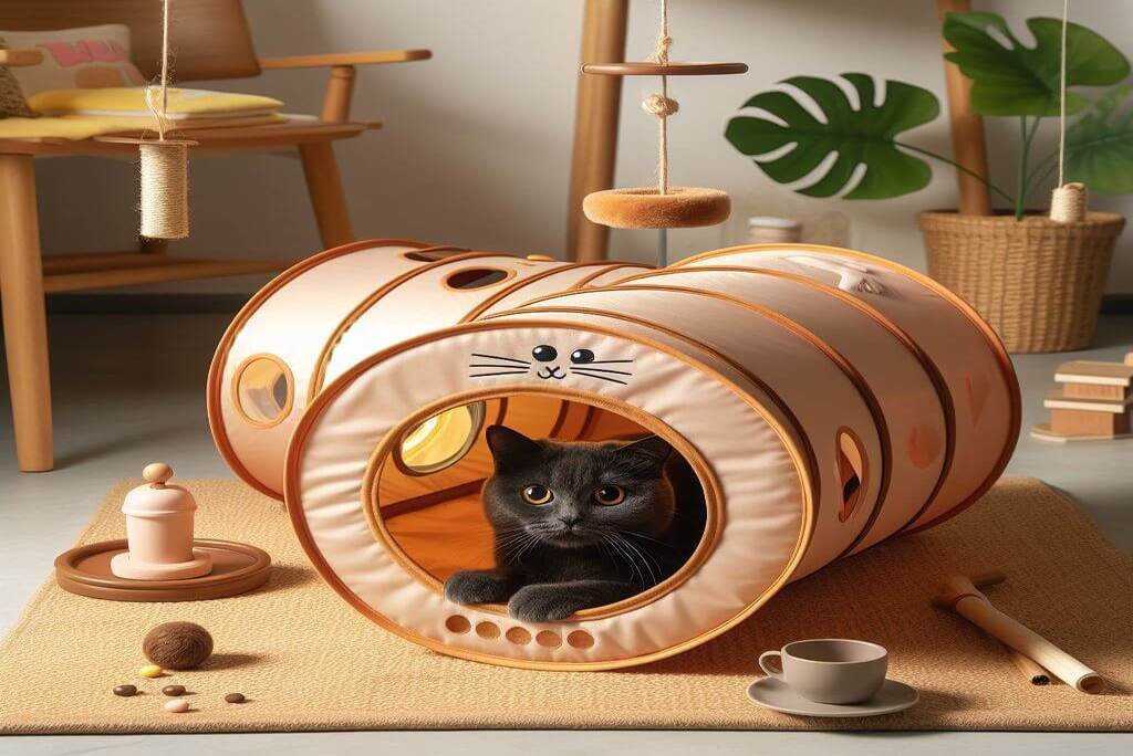 Túneis e Esconderijos para Gatos