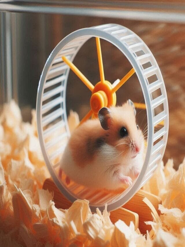 Roda de Exercício para Hamster.