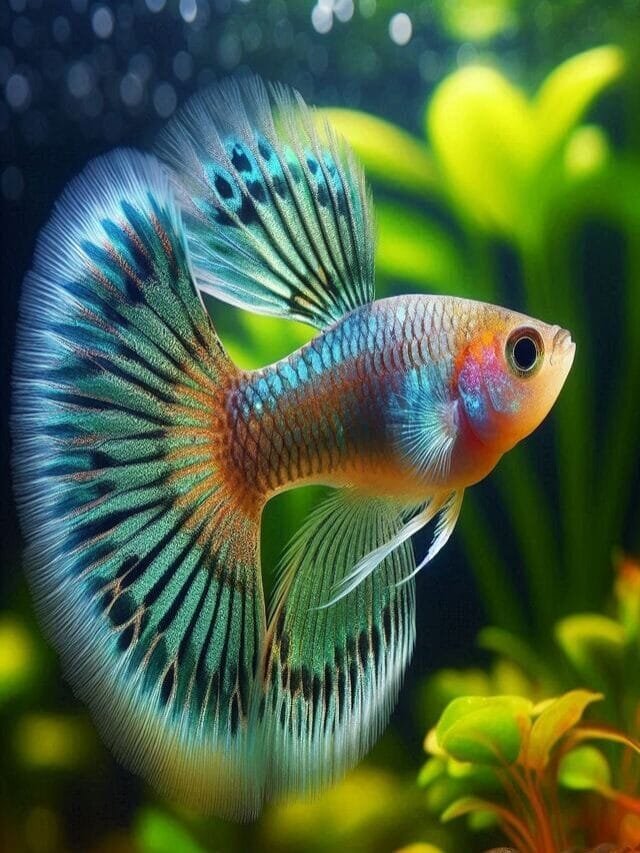 Conheça Peixe Guppy e suas cores vibrantes.